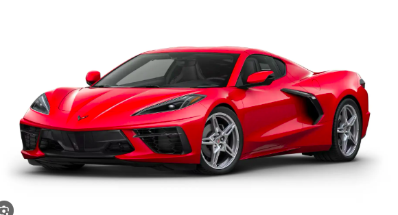 2025+ Corvette Stingray in red